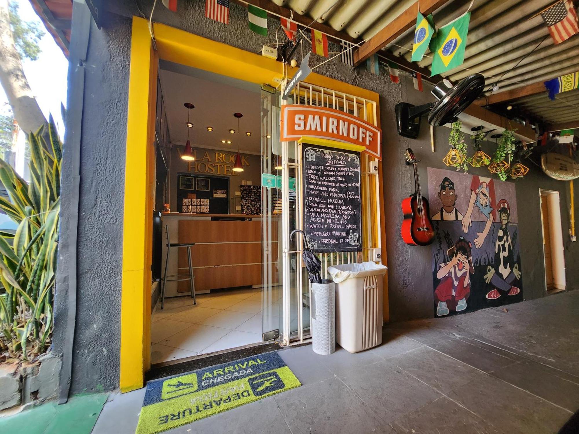 Vila Rock Hostel - Proximo Allianz Parque, Vila Madalena, Av Paulista, Hospital Das Clinicas Incor Fmusp São Paulo Eksteriør bilde